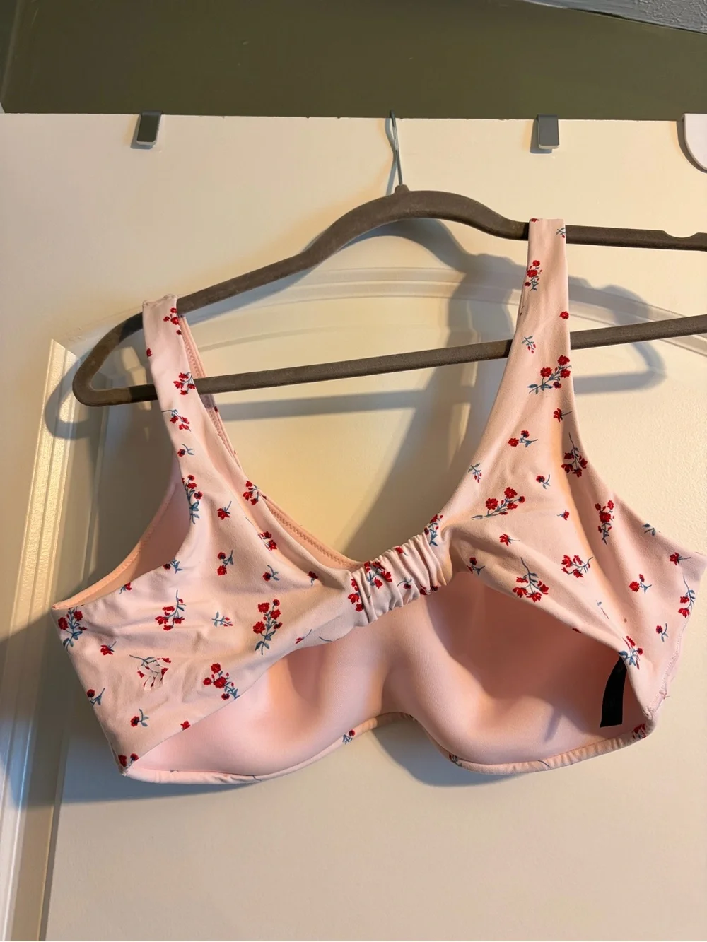 all in motion Light Pink Floral Wireless Sports Bralette